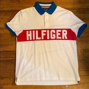Men’s Hilfiger Polo. Like new. Size L.